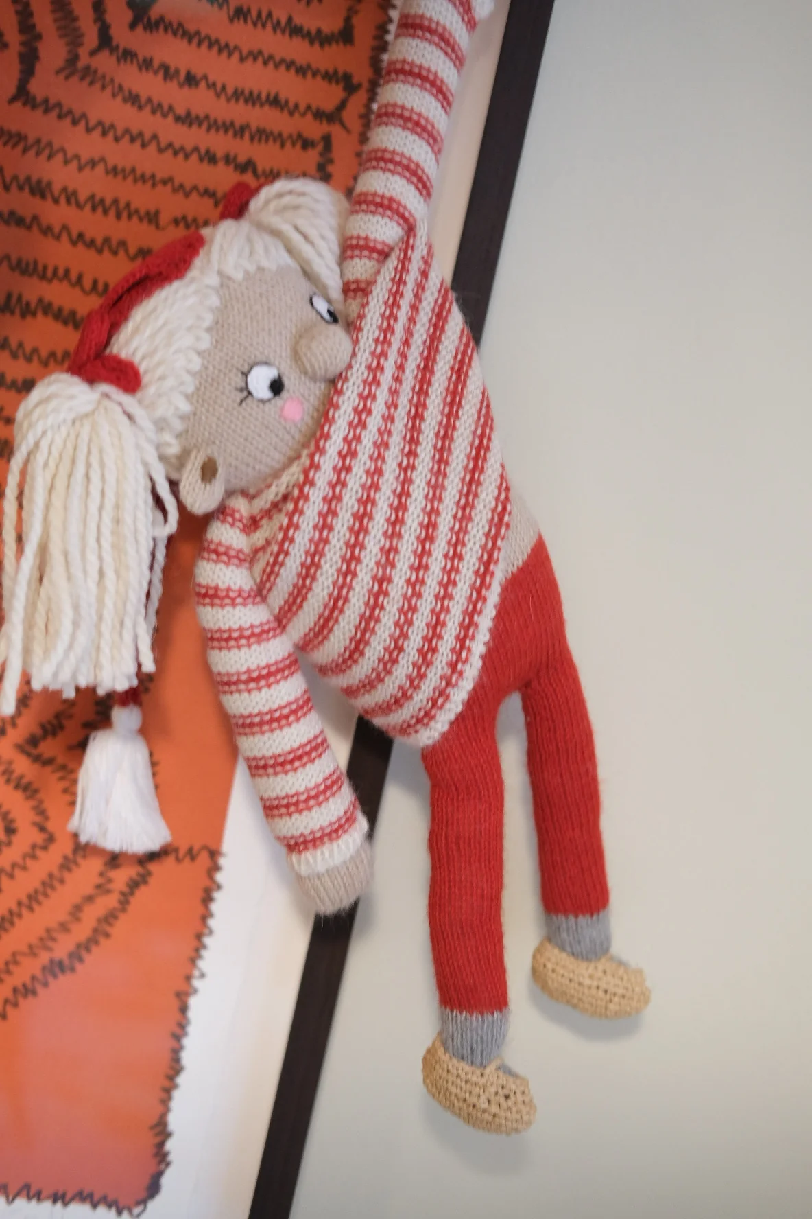 Bamse • Strikket • Nissepige