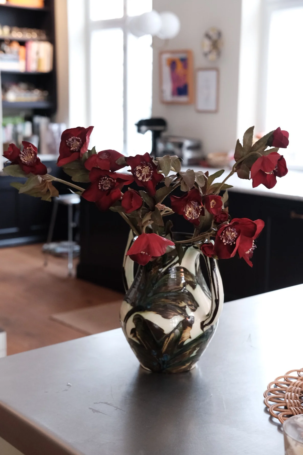 Blomst • Påskeklokke • Rød