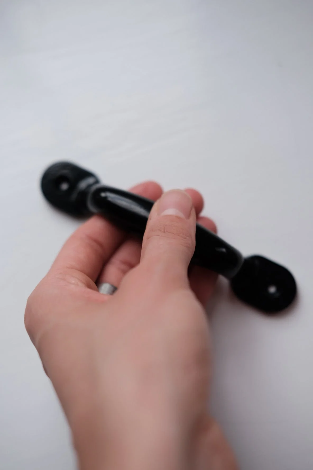 Bøjlegreb • Bakelit • 122 mm • Sort - Image 2
