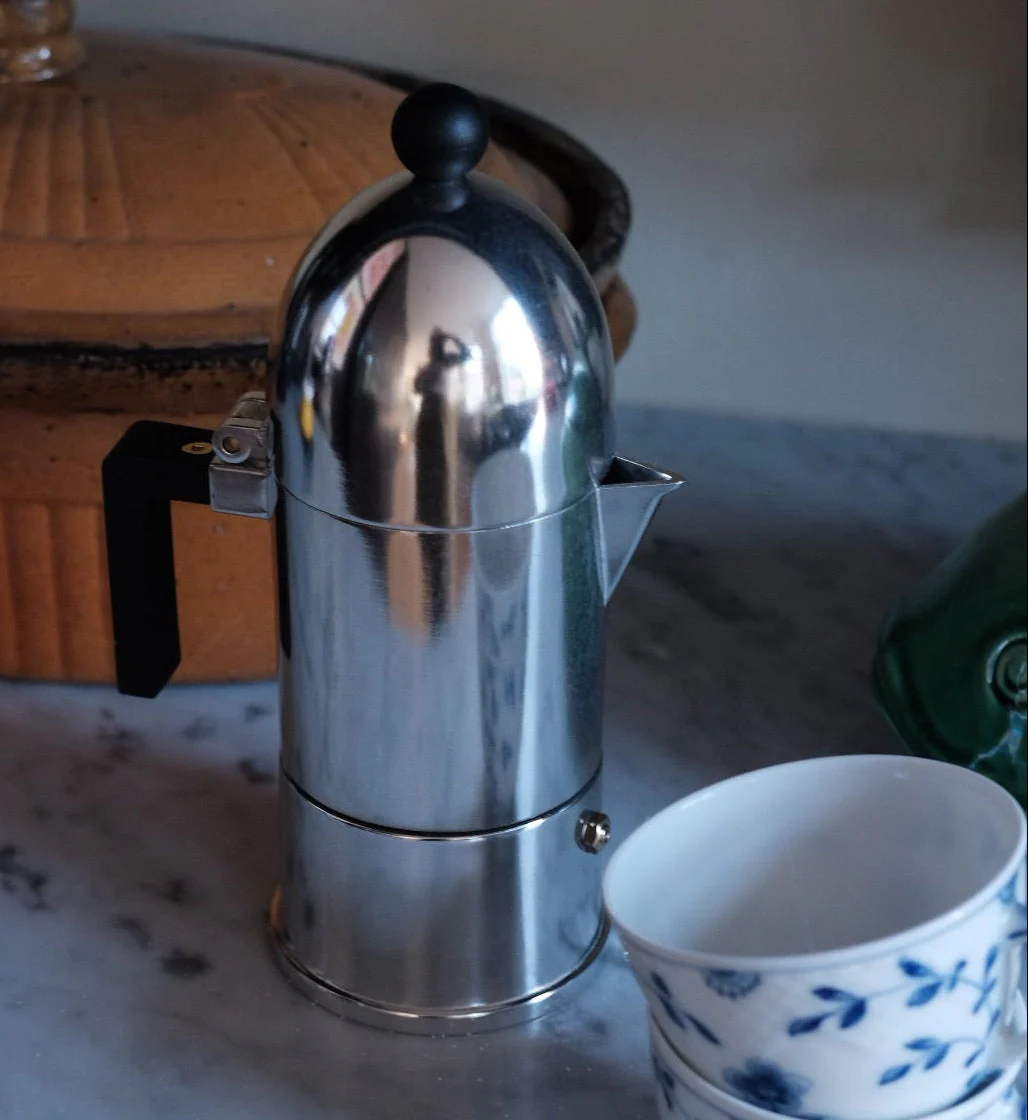 Espressokande • La Cupola • Alessi • 3 kopper • Sort - Image 3