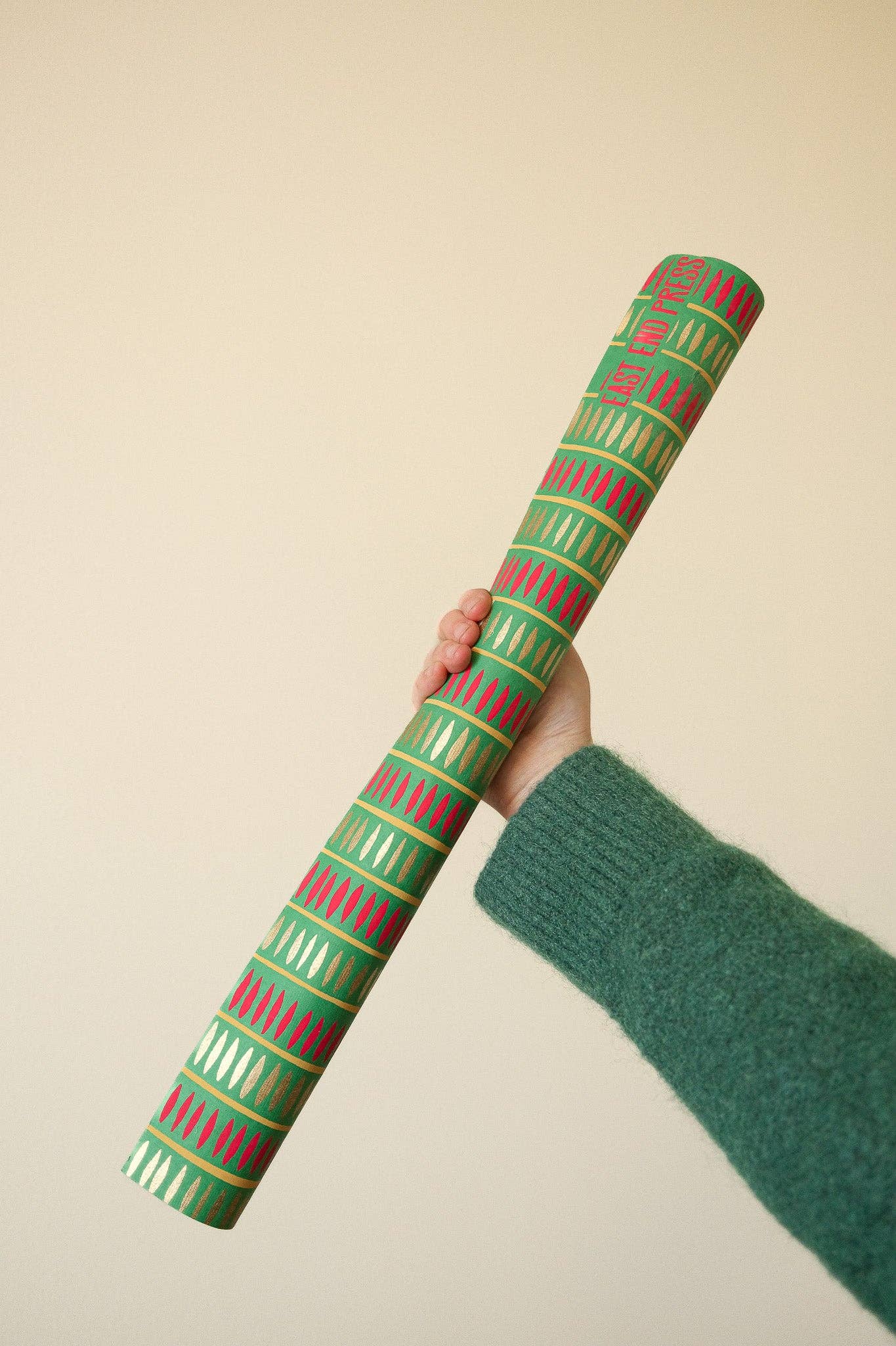 Gavepapir • Julestriber • 3 Ark • Sendes Ikke - Image 2
