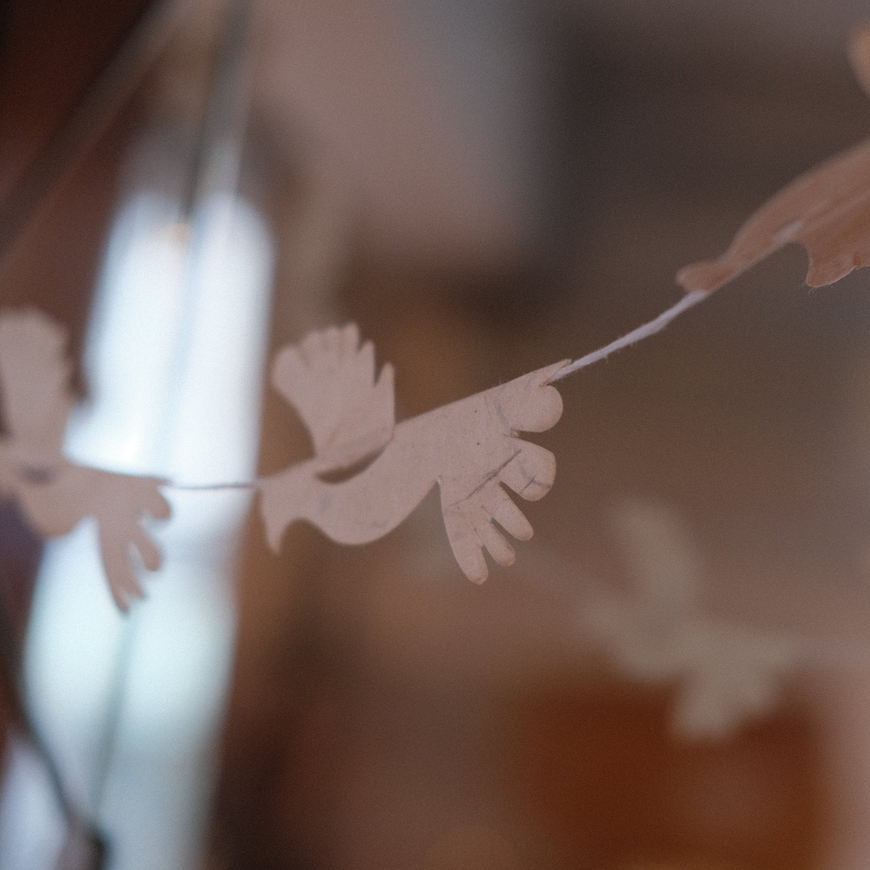 Guirlande • Fugle • Hvid - Image 3