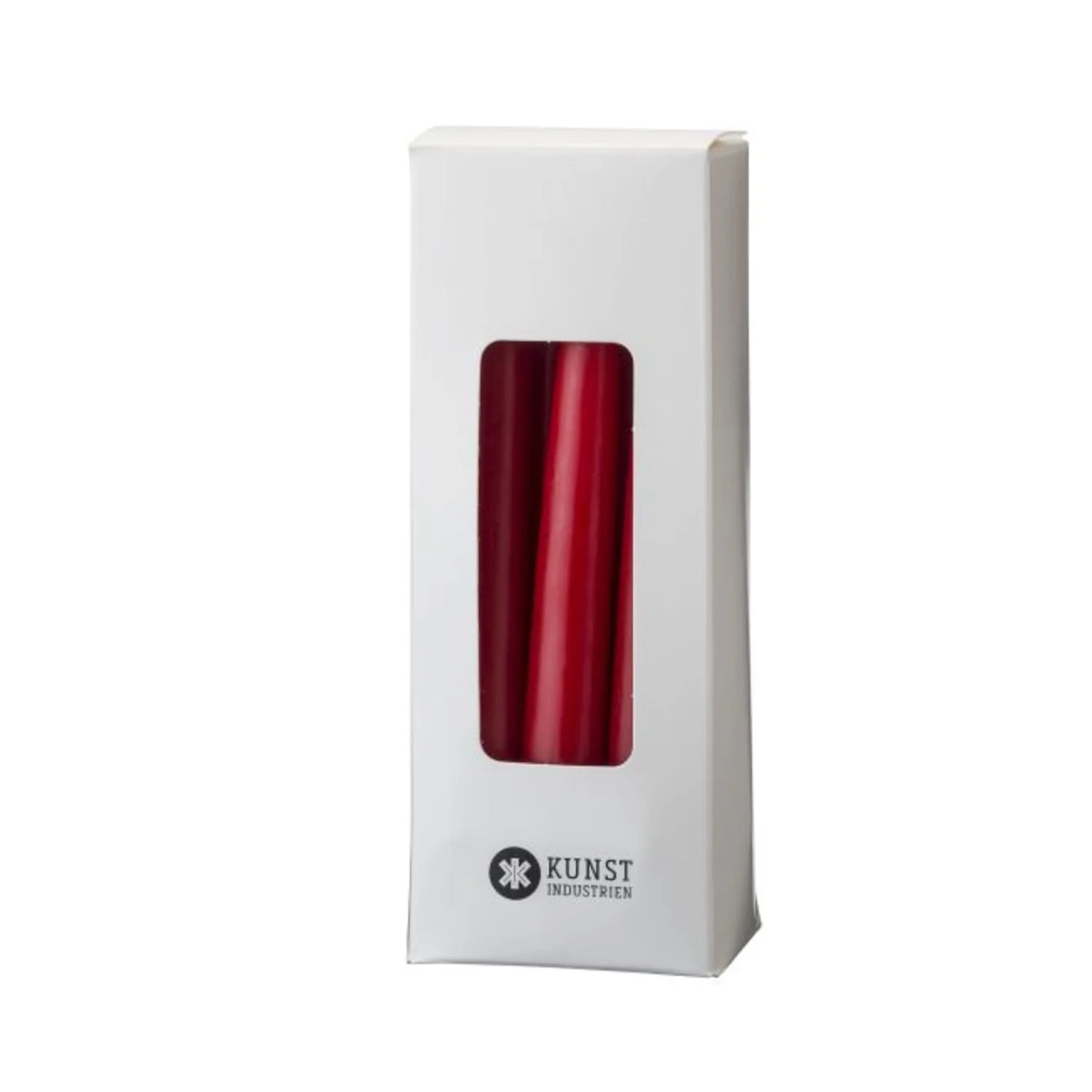 Hånddyppede Kertelys • 12 cm • Dark Red - Image 3