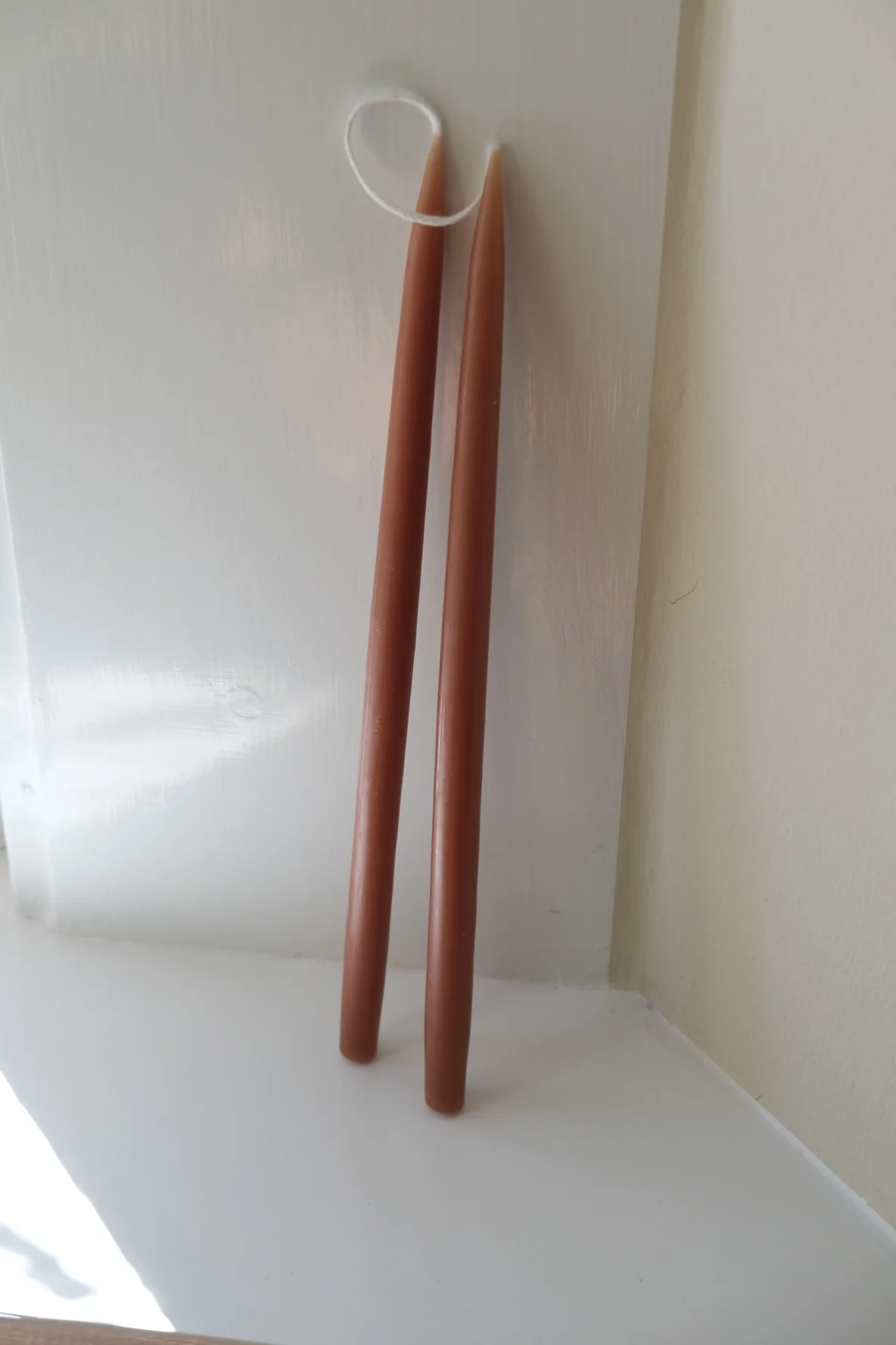 Hånddyppede Kertelys • 28 cm • 4 stk • Terracotta