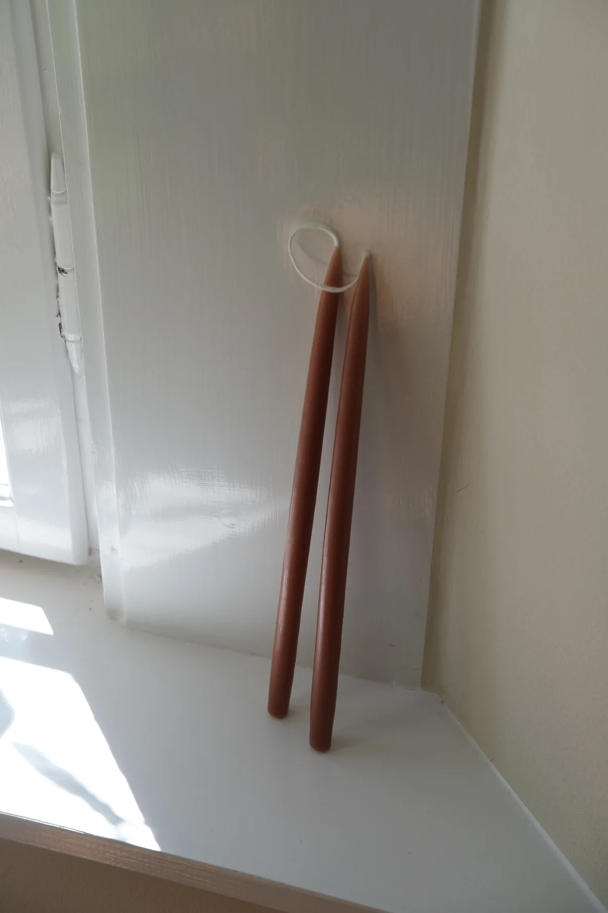 Hånddyppede Kertelys • 28 cm • 4 stk • Terracotta - Image 2