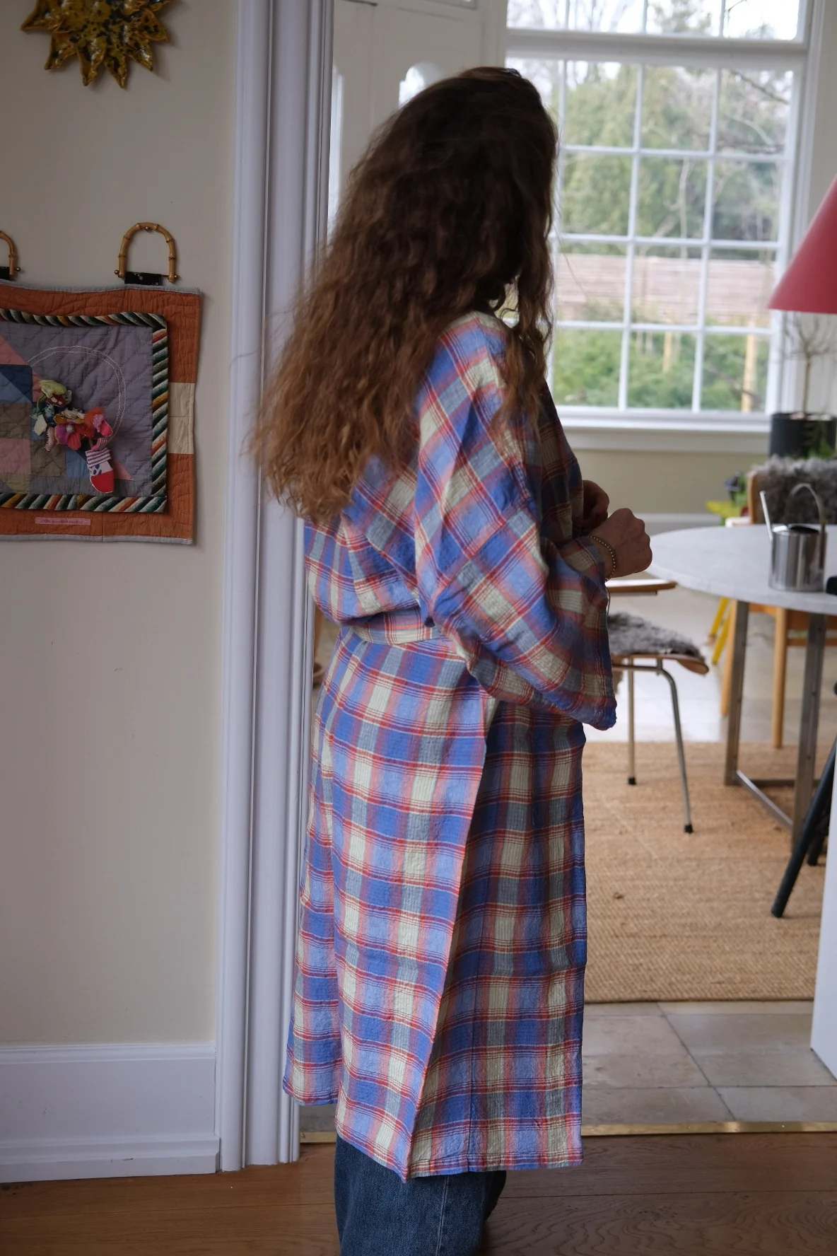 Kimono • M • Blå Tern • Ecossais d'ete - Image 2
