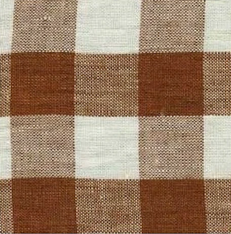 Kimono • M • Vichy Moyen Curcuma • Sennepsbrun Tern - Image 4