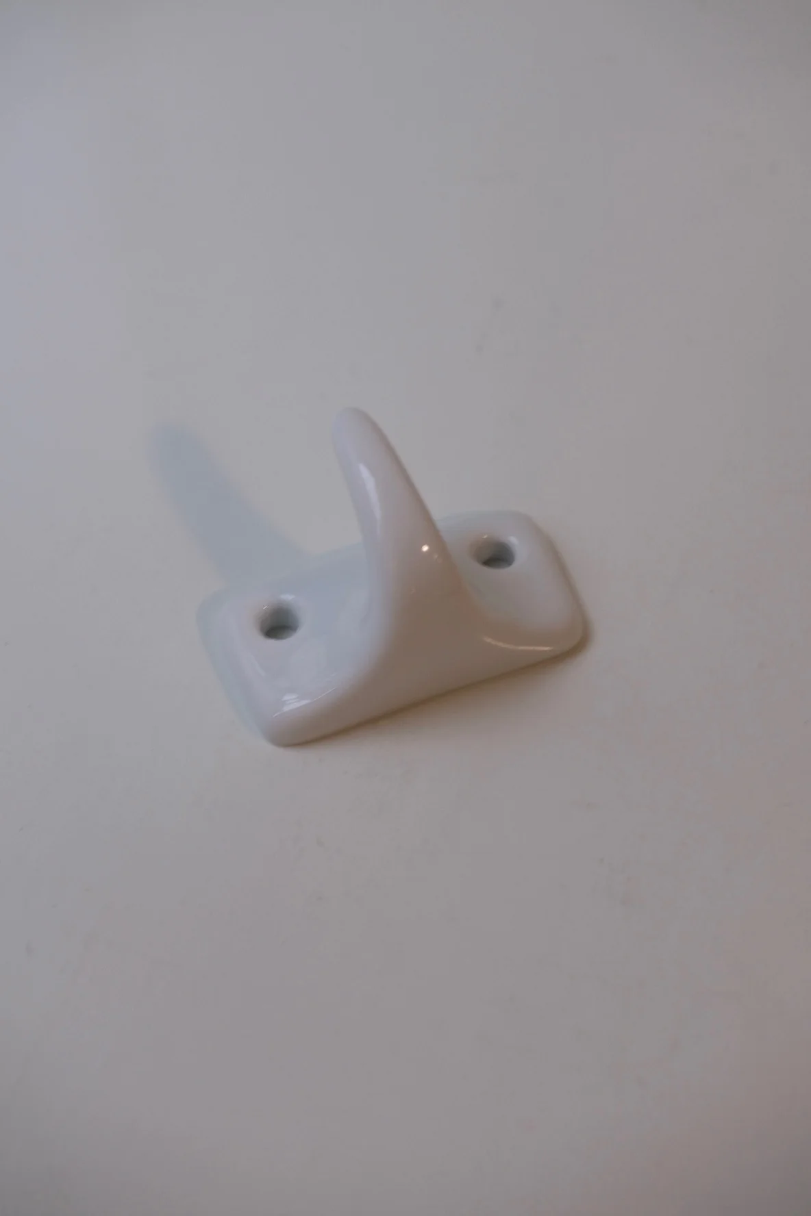 Knage • Porcelæn • 1 • Hvid • Firkantet - Image 3