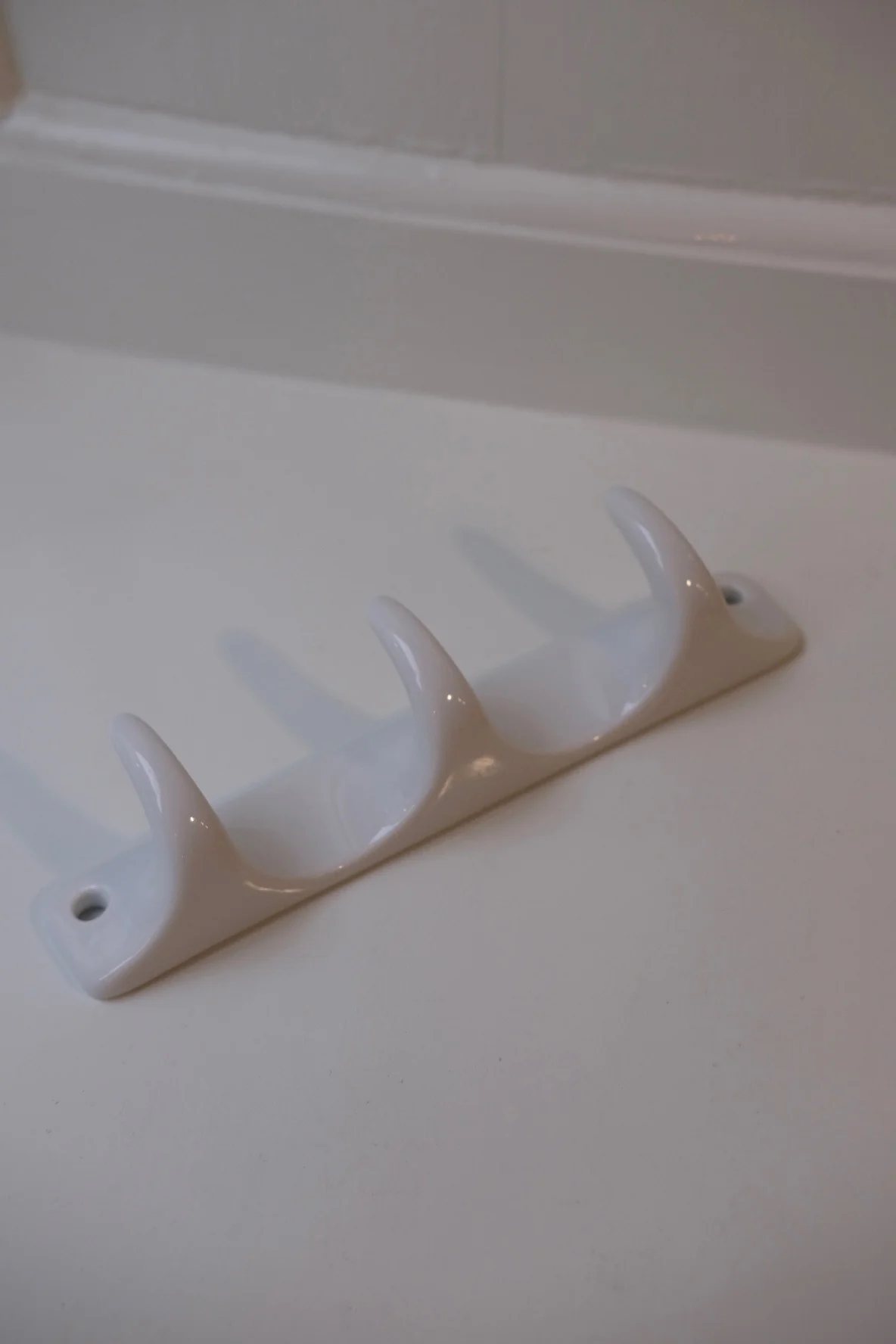 Knage • Porcelæn • 3 • Hvid • Firkantet - Image 3
