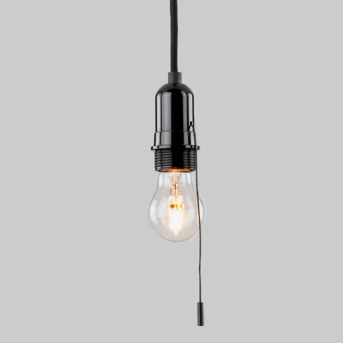 Lampe • Byggeplads Pendel • Med Afbryder