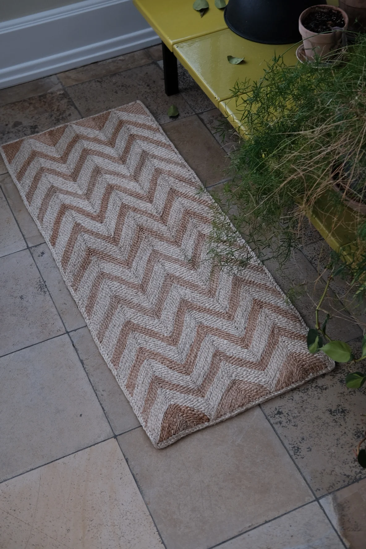 Måtte • Chevron • 46 x 120 cm • Tan - Image 4