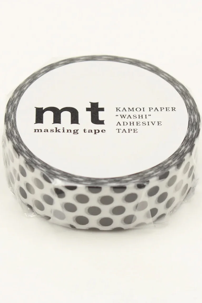 mt Masking Tape • Sort Prik - Image 2