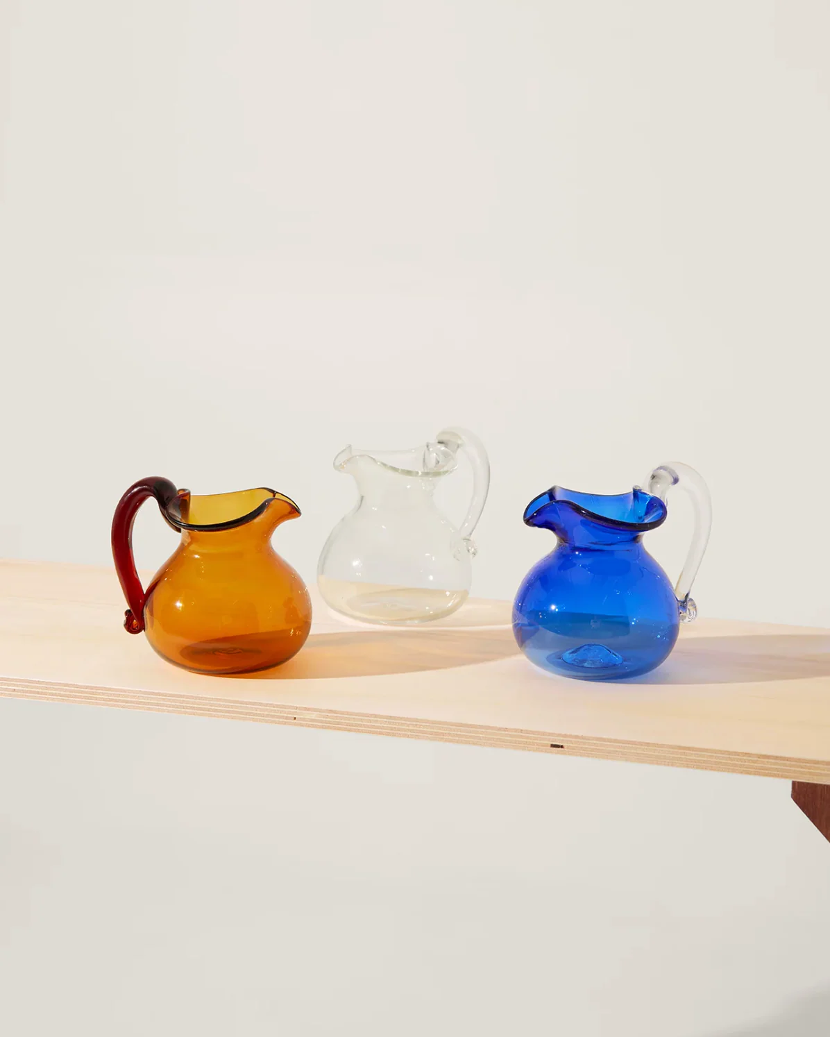 Mundblæst Glaskande • Murano • Rav - Image 3