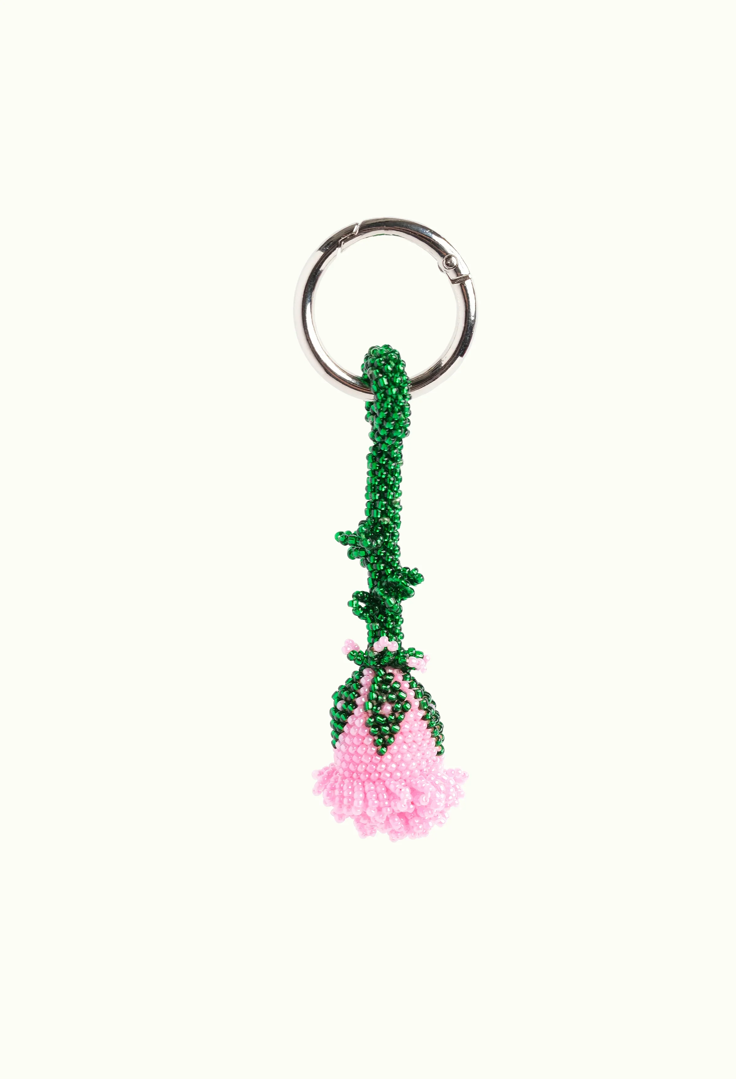Nøglering • Perler • Blomst • Assorteret - Image 3