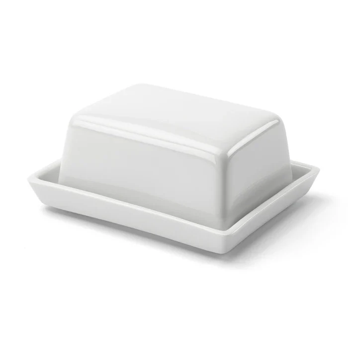 Smørskål • Porcelæn • Lille - Image 6