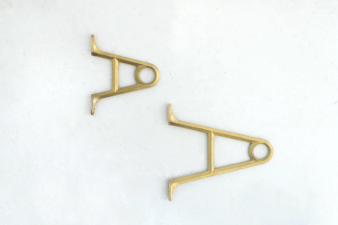 Stang •  Håndlavet Messing • 71 cm • Stor - Image 4