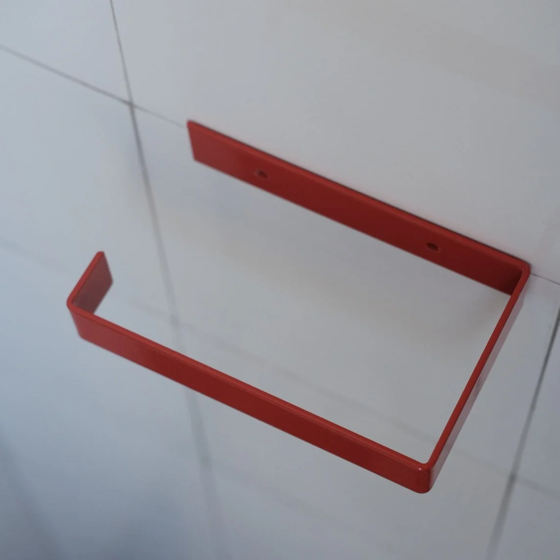 Toiletrulleholder • Metal • Rød - Image 3