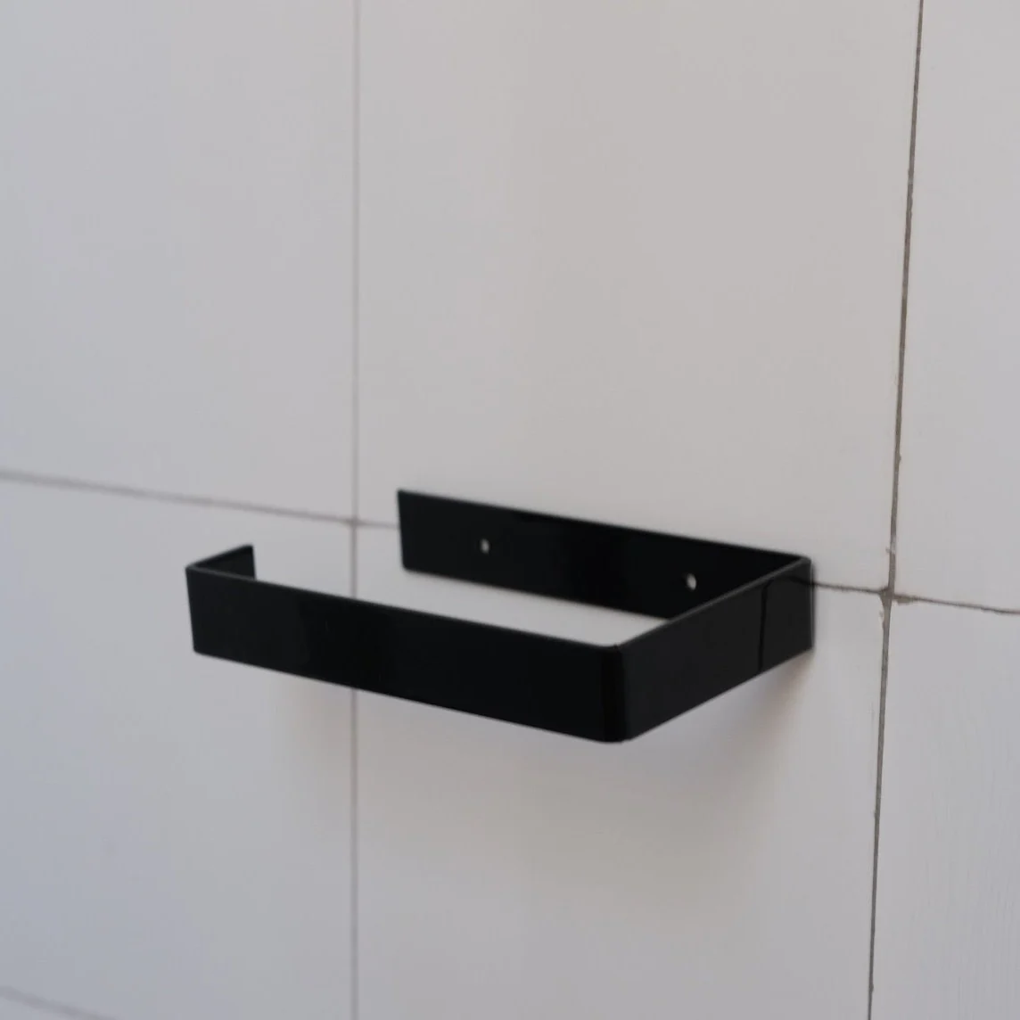 Toiletrulleholder • Metal • Sort - Image 2