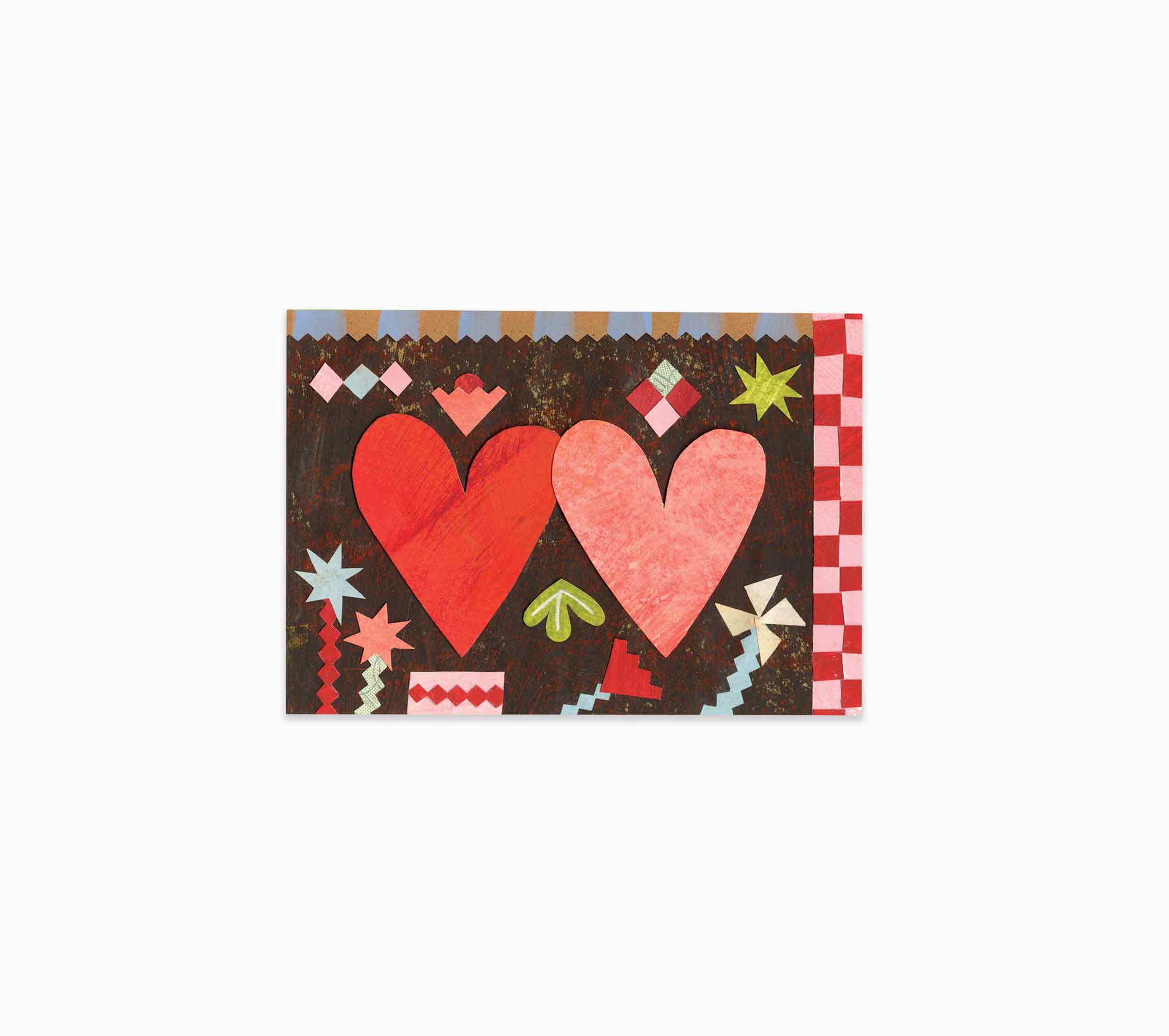 Kort • mini • hjerter