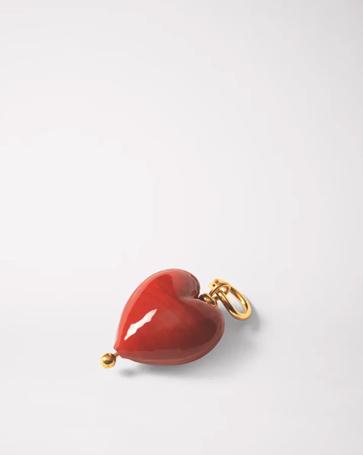 Akua Objects Murano hjertevedhæng • Rød - Image 4