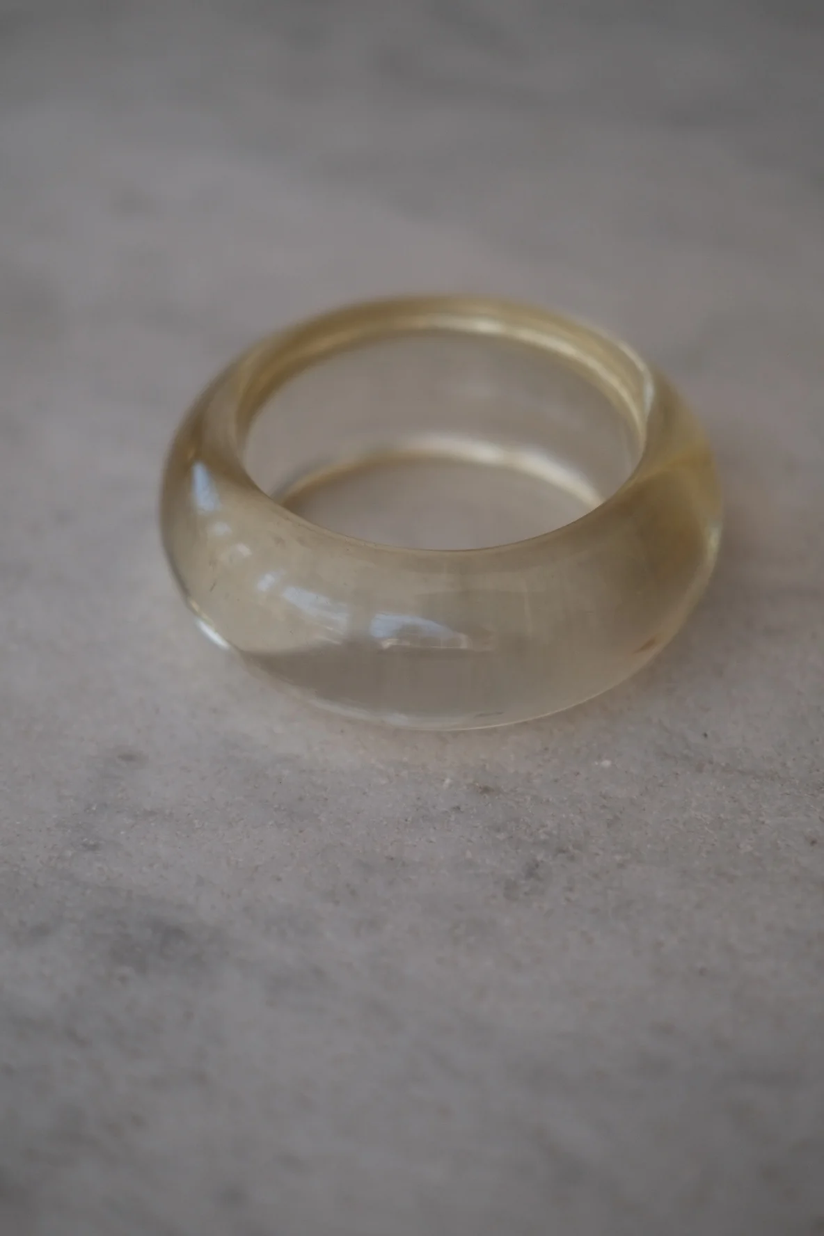 Vintage • Armbånd • Gennemsigtig